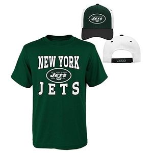 NEW! NY Jets T-shirt and Hat combo